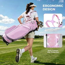 Load image into Gallery viewer, 14-Way Golf Bags for Men, Golf Stand Bag, Purple