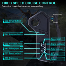 Load image into Gallery viewer, Electric Skateboard with LCD Remote Control,V5 Electric Longboard with Light for Adults, 1650W Dual Motor, 27 MPH & 18 Miles Range