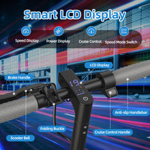 Load image into Gallery viewer, Electric Scooter Adults, Powerful 350W E-Scooter, Max 19 Mph & 19-23 Miles Range Scooters, Folding Scooters with 8.5" Solid Tires