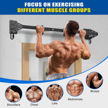 Load image into Gallery viewer, Kipika Heavy Duty Wall Mounted Pull Up Bar (36" Straight Type)