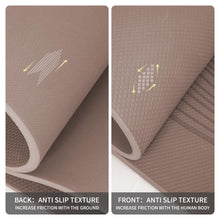 Load image into Gallery viewer, PAIDU Large Yoga Mat-72’x36’x0.4’ Extra Width & Thick,Comfortable,Non-Slip Exercise Mat-Works Great on All Floor for Stretching,Yoga Studio,Gym or Home Workouts (Brown)