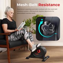 Load image into Gallery viewer, Sunny Health & Fitness Under Desk Smart Mini Pedal Exerciser - Black