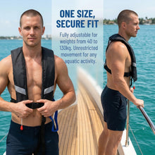 Load image into Gallery viewer, Inflatable PFD Life Jackets for Adults, 33g CO2 Cylinder
