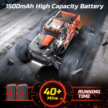 Load image into Gallery viewer, Brushless Fast RC Cars,1:16 52KM/H High Speed Remote Control Car,4X4 All Terrains RC Monster Truck, Waterproof Off-Road Hobby Electric Vehicle