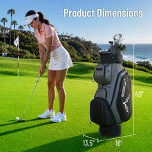 Load image into Gallery viewer, uniHimal 14-Way T-Lock Golf Cart Bag Pro with Full-Length Divider