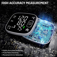 Load image into Gallery viewer, Oklar Blood Pressure Monitors for Home Use Rechargeable Wrist Digital BP Machine Cuff