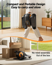 Load image into Gallery viewer, UMAY Under Desk Elliptical Machine, Electric Eclipse Leg Exerciser While Sitting for Seniors with 12 Speeds, Foot Peddler Exercise Machine, Manual & Auto Mode, Seated Pedal Exerciser for Home Office