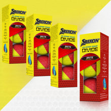 Load image into Gallery viewer, Srixon Q-Star Tour Divide Golf Balls, Red/Yellow