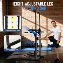 Load image into Gallery viewer, BARWING Pull Up Bar Station Power Tower - 550LBS