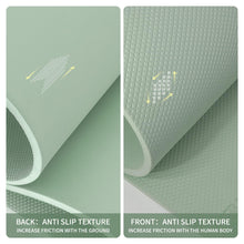 Load image into Gallery viewer, PAIDU Large Yoga Mat-72’x36’x0.4’ Extra Width & Thick,Comfortable,Non-Slip Exercise Mat-Works Great on All Floor for Stretching,Yoga Studio,Gym or Home Workouts (Green)