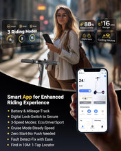 Load image into Gallery viewer, Electric Scooter, 350W Powerful Motor, 16MPH Top Speed,12Miles Long Range, 8.5" Solid Tires Folding Commuter Escooter