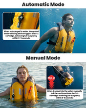 Load image into Gallery viewer, Owntop Automatic Inflatable Swim Jacket Adults, Highly Visible