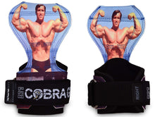 Load image into Gallery viewer, Cobra Grips Weight Lifting Gloves with Adjustable Neoprene Padded Wrist Wraps - (PRO Arnold Leather)