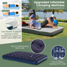Load image into Gallery viewer, S AFSTAR 2-Person Tent Cot, 5-in-1 Camping Tents with Air Mattress & Air Pillow, Sleeping Bag, Camping Cot, Sunshade & Wheeled Bag, Off The Ground Tent, Elevated Tent Cot for Camping Hiking Travel