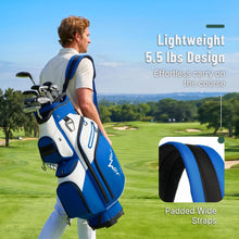 Load image into Gallery viewer, uniHimal Golf Cart Bag, 15 Way Organizer Divider Top with Handles