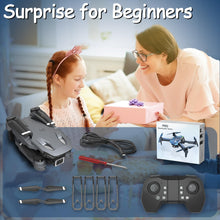 Load image into Gallery viewer, Drone with Camera Wipkviey T28 - Mini Drone 90° Adjustment RC quadcopter 1080P HD, Fpv Foldable Drones