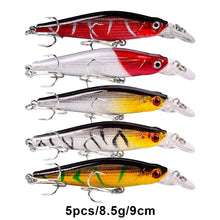 Load image into Gallery viewer, BAIKALBASS Bass Fishing Lures Kit Set Topwater Hard Baits Minnow Crankbait Pencil VIB Swimbait for Bass Pike Fit Saltwater and Freshwater (480-48pcs)