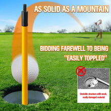 Load image into Gallery viewer, GODCTSUP Golf Flagstick with Hole Cup Set, 3 Feet Portable Putting Green Flags and Poles, 420D Nylon Golf Flags&Fiberglass Flagpole&ABS Hole Cup for Yard Driving Range Backyard, Gifts Idea, 4PCS