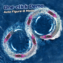 Load image into Gallery viewer, Remote Control Boat for Adults, 25+ KMH Fast RC Speed Boat with LED Light for Kids, Self-righting, Demo, Purple