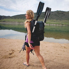 Load image into Gallery viewer, Sevylor QuickPak K1 1-Person Inflatable Kayak, Kayak Folds into Backpack with 5-Minute Setup, 21-Gauge PVC Construction; Hand Pump & Paddle Included