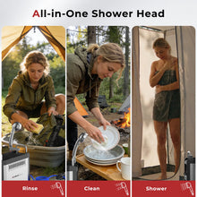 Load image into Gallery viewer, CAMPLUX Nano 3 Portable Propane Water Heater, Outdoor Camping Shower with Pump Kit, 2‑D Battery Powered, Lightweight & Portable, Built-in Safety for Hiking, RV, Overlanding
