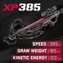 Load image into Gallery viewer, Barnett Expedition 385 Hunting Crossbow - Compact, Fast 385fps, Adjustable Butt Stock, Veil Camo, Triggertech Trigger, 4x32 Scope, Aluminum Flight Track, Headhunter Bolts, with CCD.