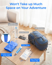 Load image into Gallery viewer, Waterdrop Gravity Water Filter Straw, Camping Water Filter, 0.1 Micron
