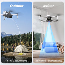 Load image into Gallery viewer, Drones with Camera for Adults 4K, 249g FAA Compliant Lightweight Foldable FPV RC Quadcopter Drone with 1200W Sensor, 20000ft Range