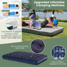Load image into Gallery viewer, Goplus Camping Tent Cot, 5-in-1 Folding Camping Bed with Air Mattress, Pillow, Sleeping Bag, Waterproof Elevated Tent Shelter, Portable Outdoor Sleeping Cot with Carry Bag for Picnic, Trip (2-Person)