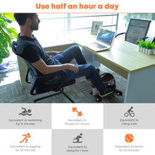 Load image into Gallery viewer, Under Desk Bike Pedal Exercise (Gray)
