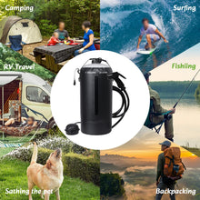 Load image into Gallery viewer, Aircity Solar Shower Bag, 20L/5 Gallon Solar Heating Camping Shower Bag