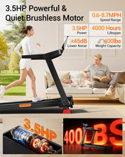 Load image into Gallery viewer, CURSOR FITNESS Treadmill with 20% Incline