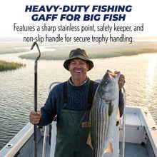 Load image into Gallery viewer, Rite Angler Fishing Gaff Hook - Carbon Fiber - Black