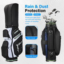 Load image into Gallery viewer, uniHimal Lightweight Golf Cart Bag with 14-Way Full-Length Divider Top