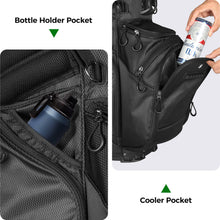 Load image into Gallery viewer, Findway 14 Way Golf Stand Bag, Lightweight Golf Bag with Stand for Men Women, Golf Club Carry Bag with Dual Strap, Full Length Dividers, Multiple Pockets, Golf Ball Holder, Rain Cover Hood