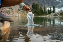 Load image into Gallery viewer, Platypus Quickdraw Ultralight 1 Liter Backpacking Water Filter System, ConnectCap & DrinkCap