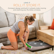 Load image into Gallery viewer, Lifepro Rumblex 4D Curved Vibration Plate Exercise Machine — Triple Motor, 7 Modes & 60 Speeds Vibrating Platform Machine — Full Body Vibration Plate for Lymphatic Drainage & at Home Workout