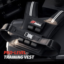 Load image into Gallery viewer, ZELUS Weighted Vest Men, 23lbs/36lbs/45lbs Adjustable Weight Vest with 10/16/20 removable Iron Weights and Reflective Strips, No-Bounce Design for Strength Training, Running, HIIT & Calisthenics