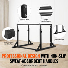 Load image into Gallery viewer, VEVOR Dip Bar, 800 lbs Capacity
