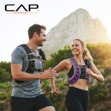 Load image into Gallery viewer, CAP Weighted Vest for Women & Men 25lb – Reflective Fitness Vest for Walking, Running, Cardio, Rucking, & Strength Training, Blue