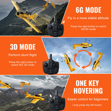 Load image into Gallery viewer, RC Plane, 2.4GHZ 4 Channel RC Airplane with 6-Axis Gyro Stabilizer&2 Batteries, Ready to Fly T28 Trainer Aircraft Plane Toy, RC Glider