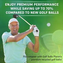 Load image into Gallery viewer, Golf Ball Planet 72 Store Line Assorted Used Recycled Golf Balls in Mesh Bag 4A/3A Condition