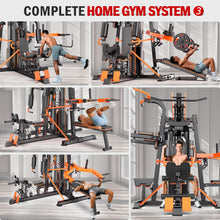 Load image into Gallery viewer, XGSW Multi-Function Home Gym Workout Station, Featuring a Pulley System, arm Trainer (Fitness Station+Cast lron 220LBS)