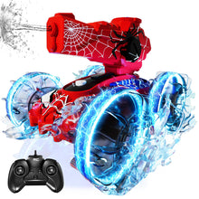 Load image into Gallery viewer, Amphibious Remote Control Car for Boys Kids - 4WD Waterproof 2.4 GHz 360°Rotation RC Stunt Car - Water and Land Pool Toys Cars