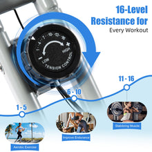 Load image into Gallery viewer, BARWING Exercise Bike Stationary Bikes for Home with APP,3 in 1 Folding Exercise Bikes App-X4-Grey