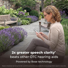 Load image into Gallery viewer, Lexie B3 OTC Hearing Aids Powered by Bose Sound Technology - Light Gray