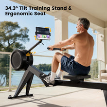 Load image into Gallery viewer, YOSUDA Air Magnetic Rowing Machine for Home - Air + Magnetic