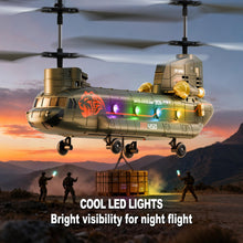 Load image into Gallery viewer, RC Helicopters with Altitude Hold, One Key take Off/Landing, LED Light, Low Battery Reminder