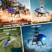 Load image into Gallery viewer, DEERC Remote Control Helicopter, 3.5 CH Altitude Hold RC Helicopters w/Gyro for Beginners