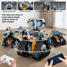 Load image into Gallery viewer, Robot Toys for Kids Ages 8-14, Remote & App-Controlled 3 in 1 STEM Robotics Set for Kids, Creative Birthday (695 Pieces)